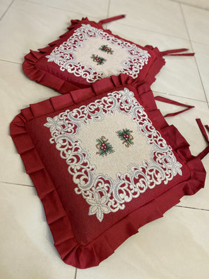 Set 6 cuscini sedia DAMASCATO in gobelin