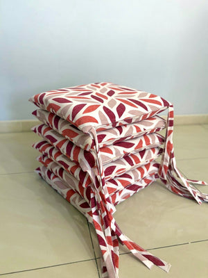 Set 6 cuscini sedia fantasia FOLIAGE