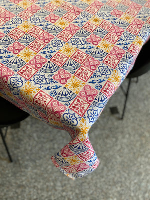 Tovaglia da tavola fantasia MAIOLICA POP