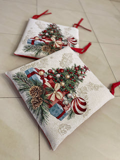 Set 6 cuscini sedia ALBERO & DONI in gobelin