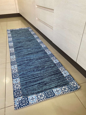 Tappeto in tessuto cotone 100%