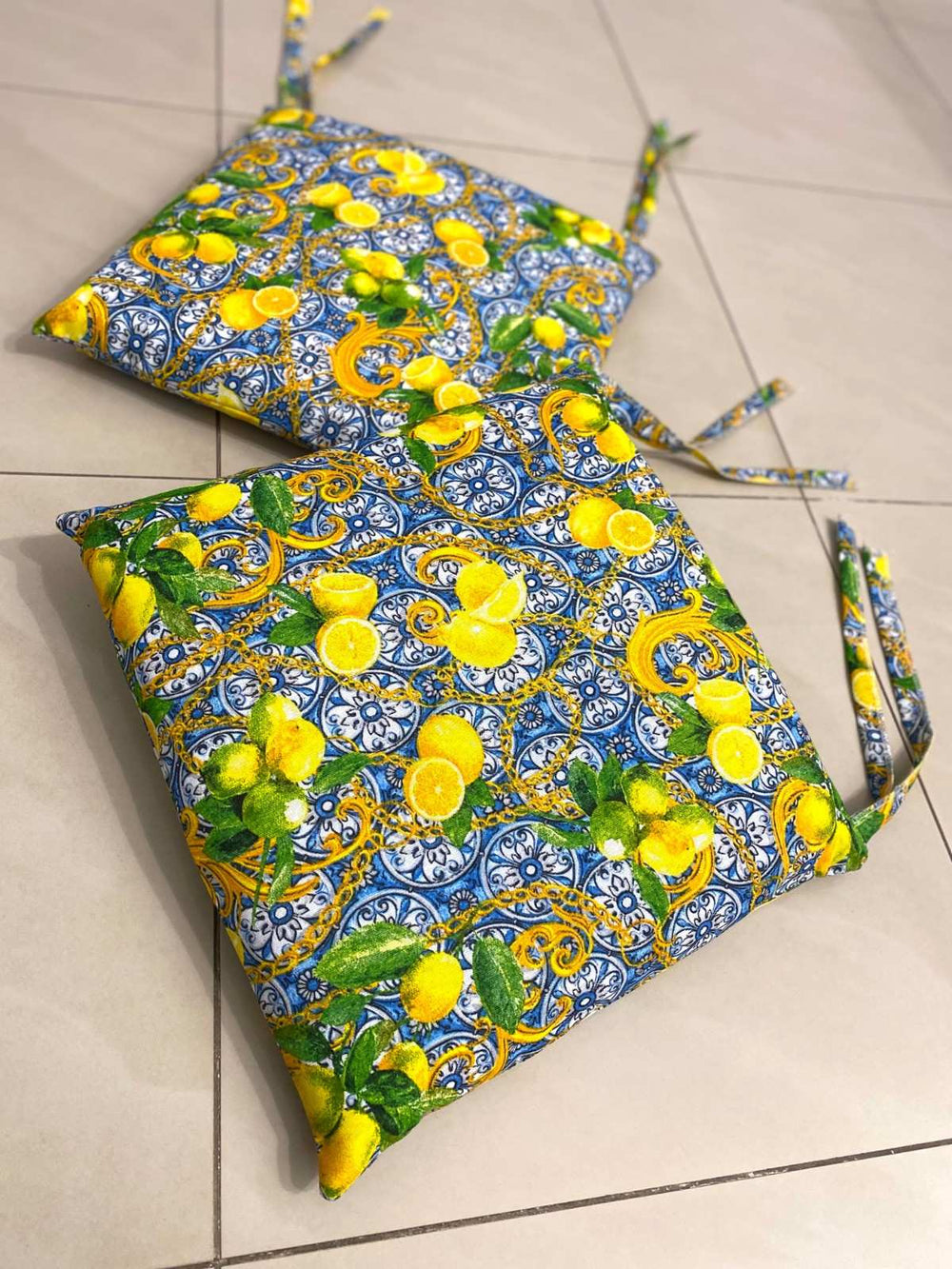 Set 6 cuscini sedia fantasia Capri