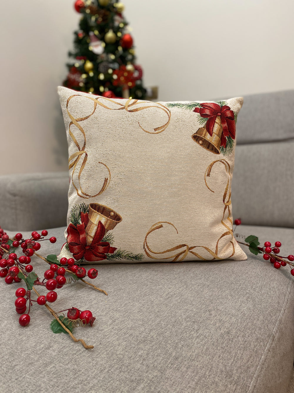 Cuscino arredo CHRISTMAS#2 in gobelin