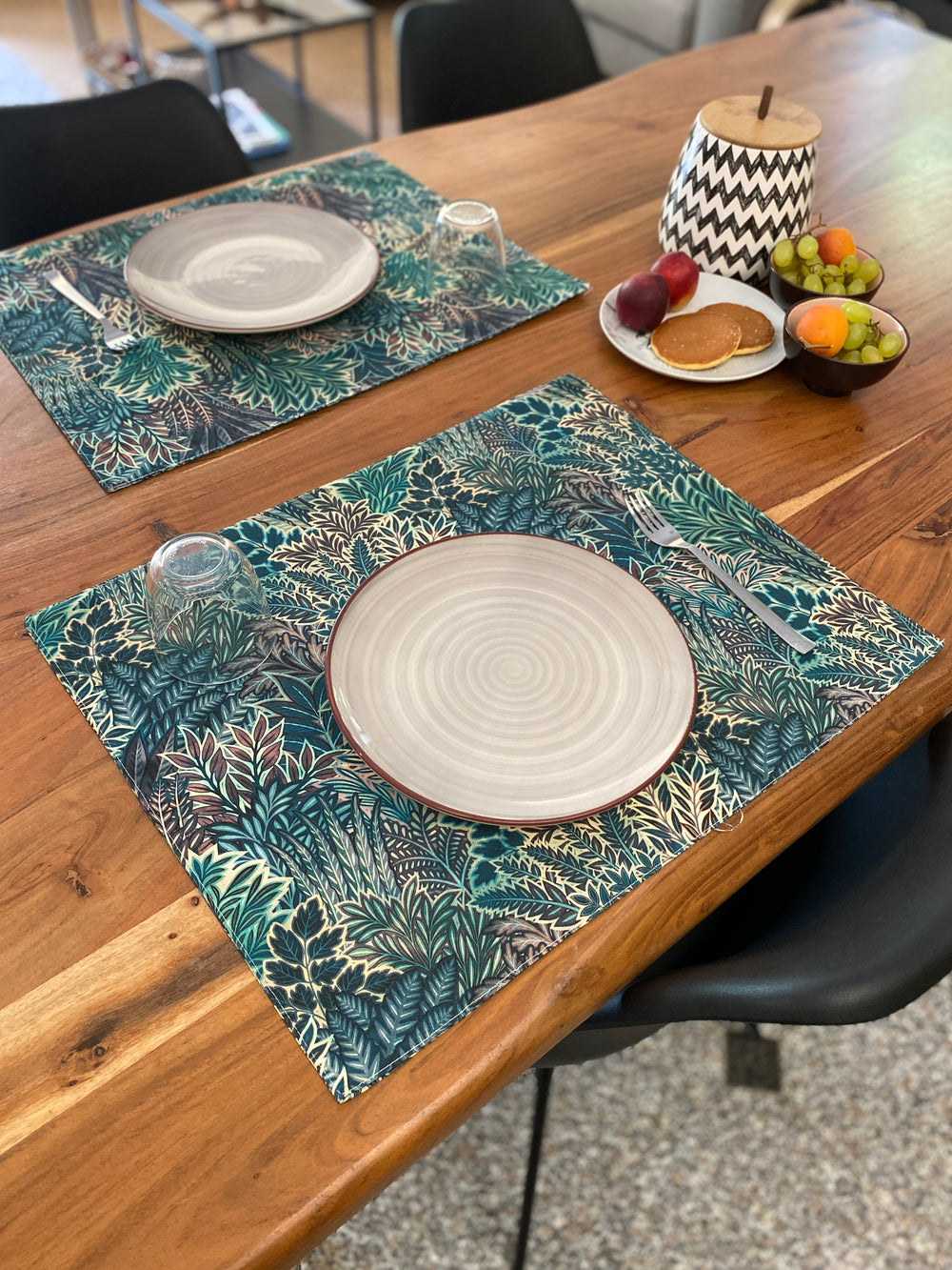 Set 2 tovaglietta colazione fantasia JUNGLE VIBES