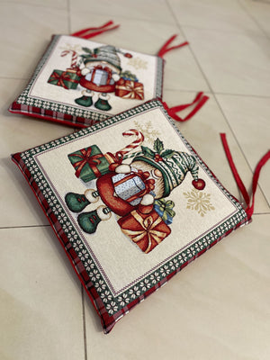 Set 6 cuscini sedia GIFT in gobelin