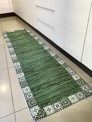 Tappeto in tessuto cotone 100%