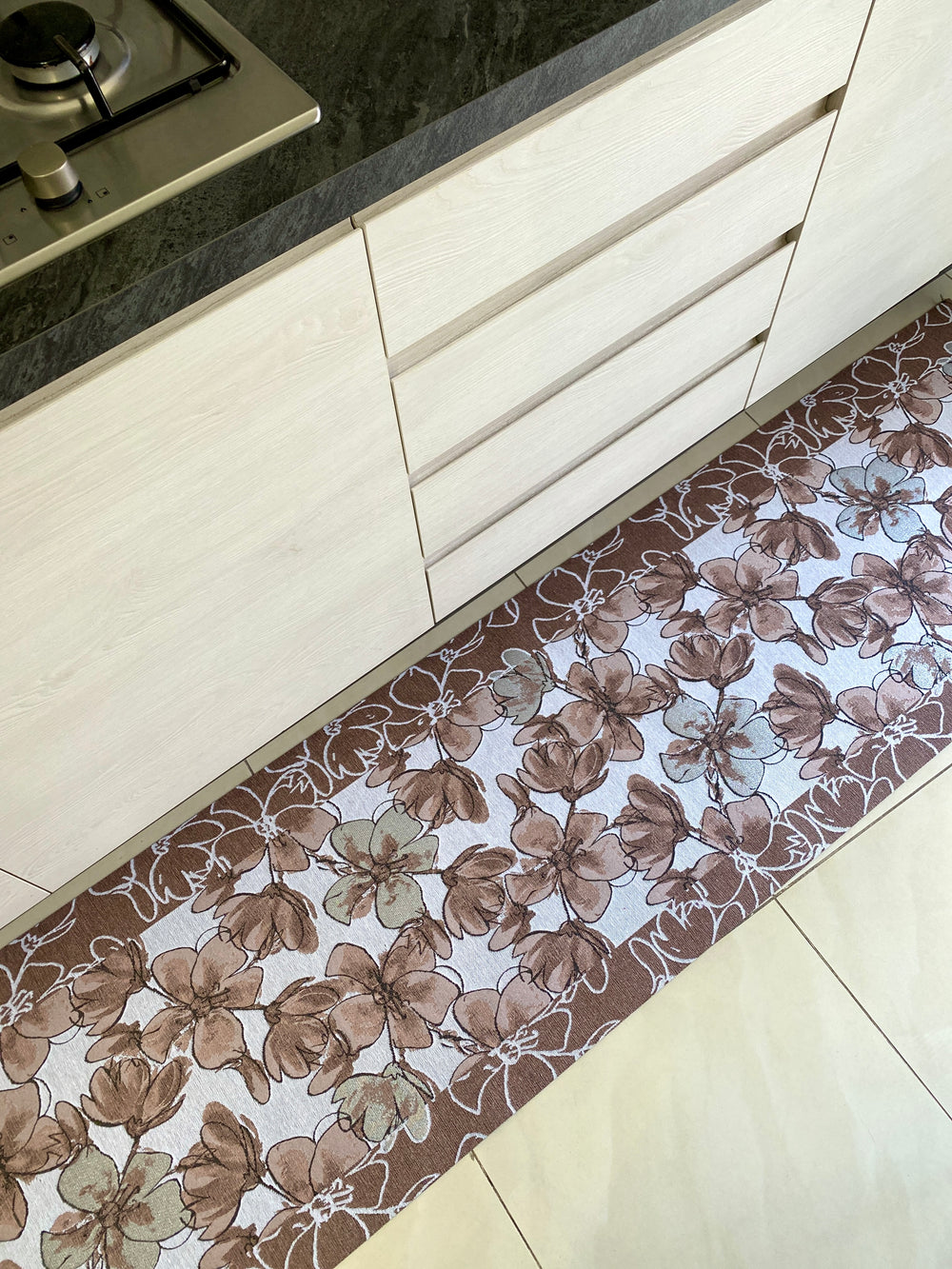 Passatoia cucina fantasia ARMONIA rosa antico
