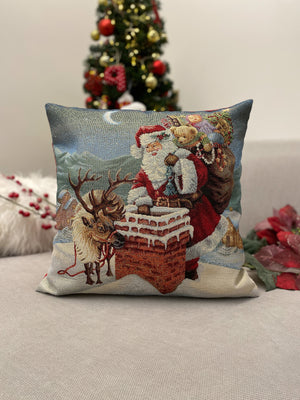 Cuscino arredo BABBO NATALE & CAMINO#2