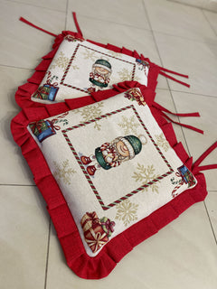 Set 6 cuscini sedia GIFT#2 in gobelin