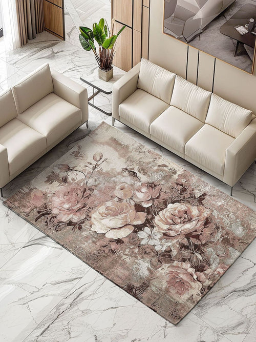 Tappeto ROSE cipria