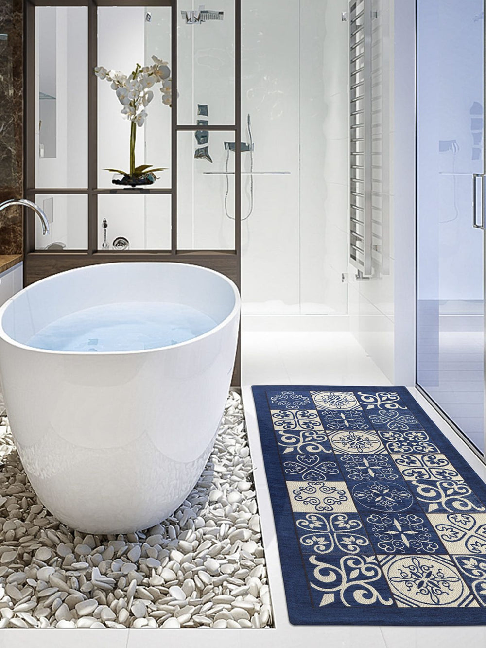 Tappeto MAIOLICA blu