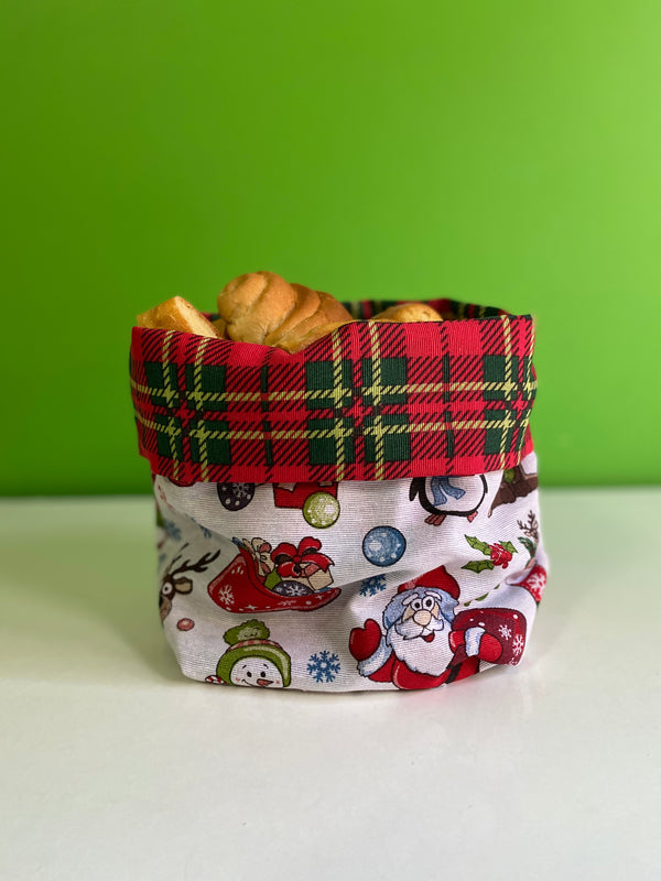 Portapane/ Portacialde natalizio