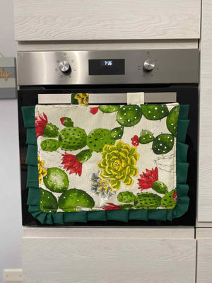 Copriforno fantasia cactus