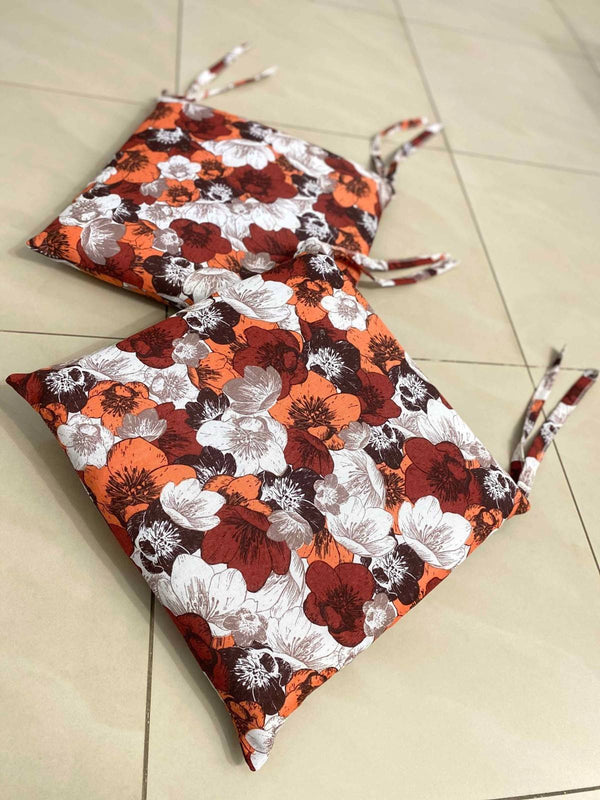 Set 6 cuscini fantasia FIRENZE bordeaux