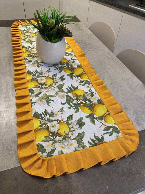 Centro tavola fantasia limoni