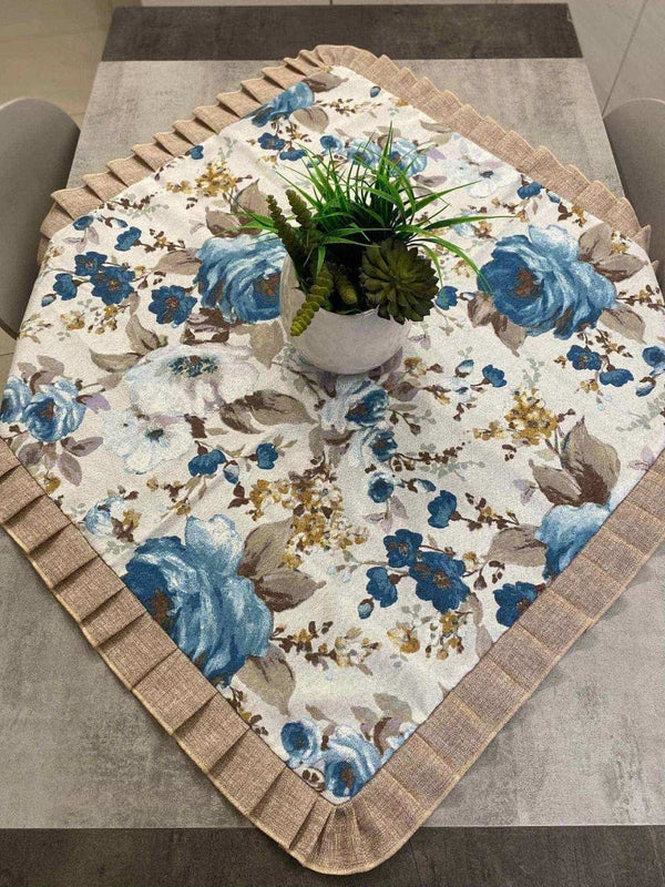 Centro tavola fantasia romantic blu