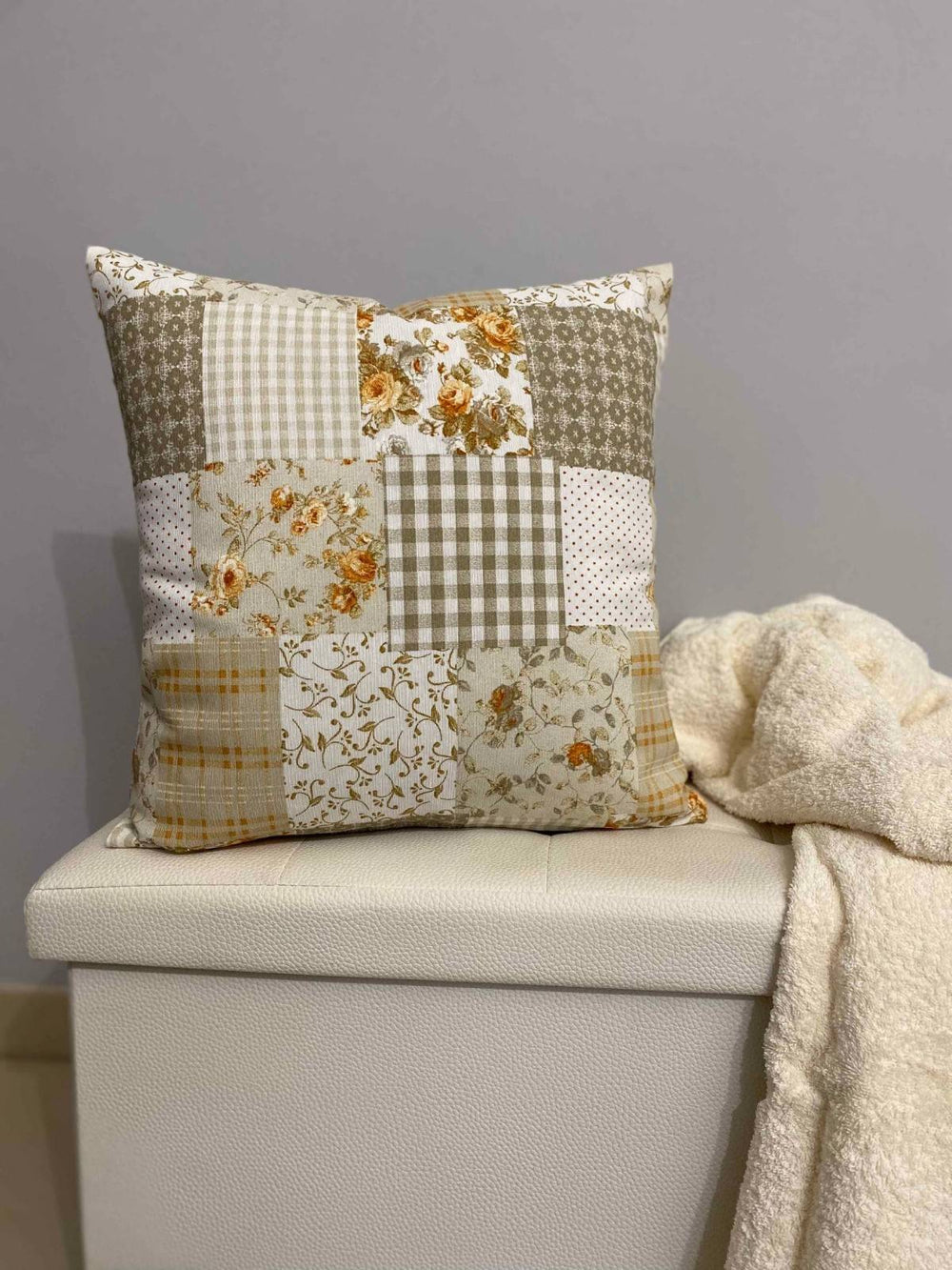 Cuscino arredo fantasia PATCHWORK