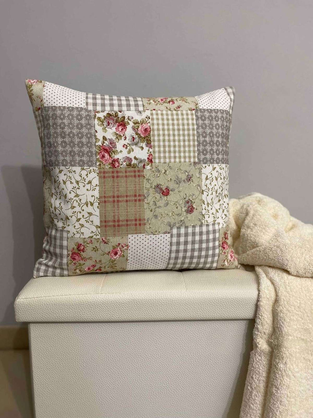 Cuscino arredo fantasia PATCHWORK