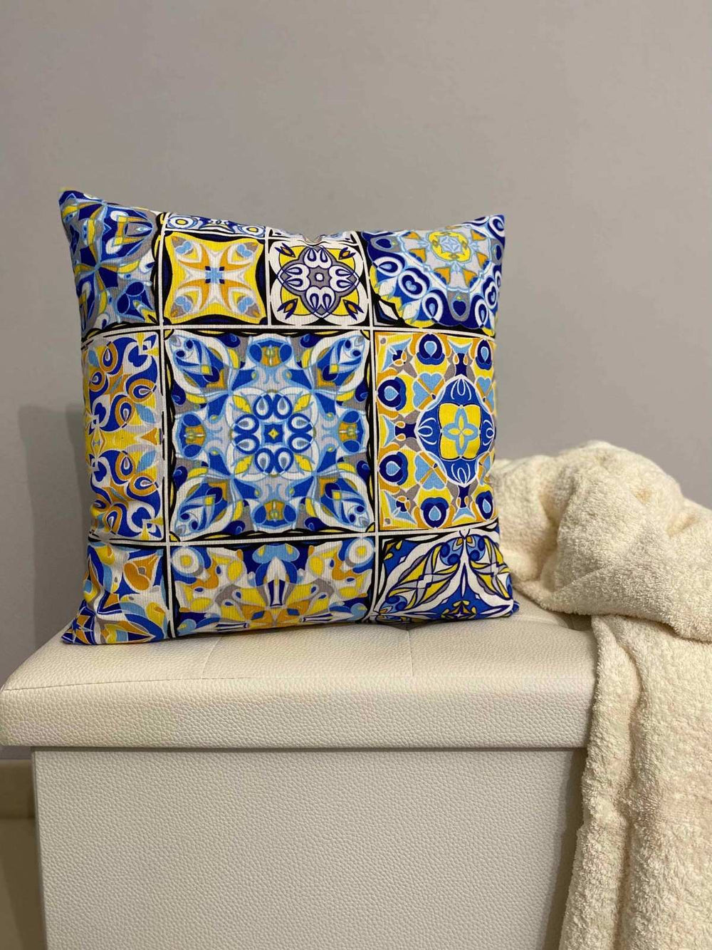 Cuscino arredo fantasia marzamemi