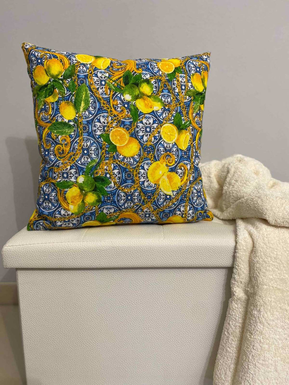 Cuscino arredo fantasia capri