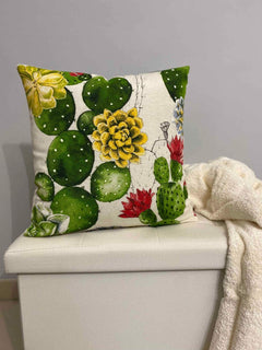 Cuscino arredo fantasia cactus