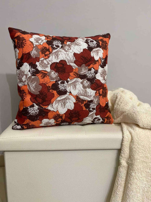 Cuscino arredo fantasia FIRENZE - bordeaux