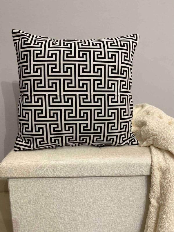 Cuscino arredo fantasia gobelin b&w 40x40cm