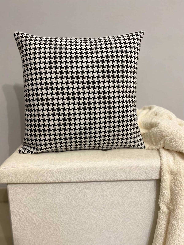 Cuscino arredo fantasia gobelin b&w 40x40cm
