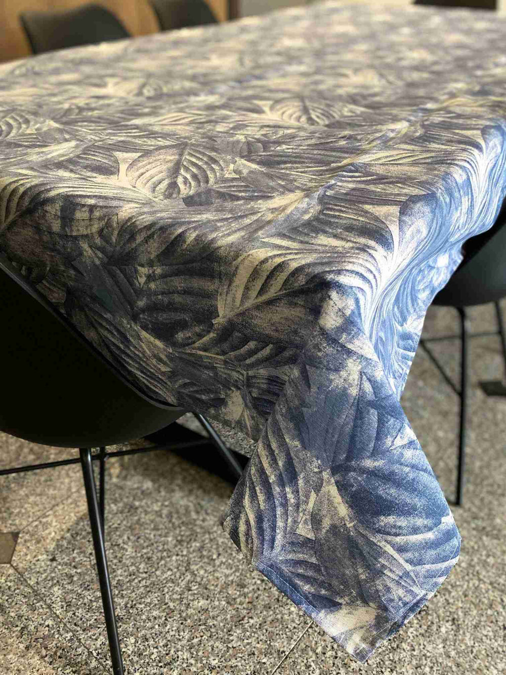 Tovaglia da tavola fantasia SELVA - blu