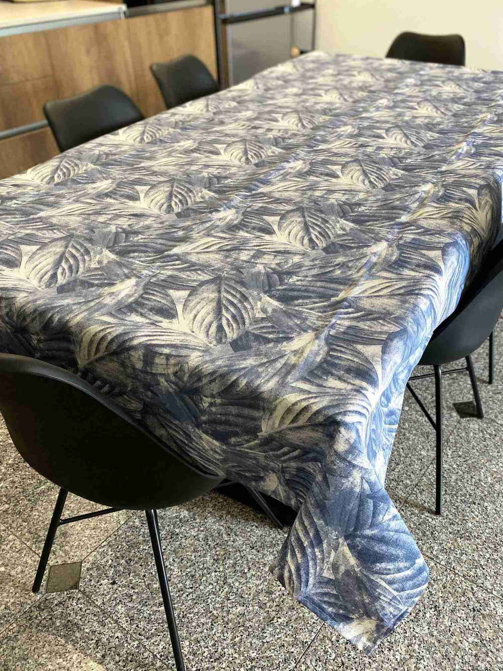 Tovaglia da tavola fantasia SELVA - blu