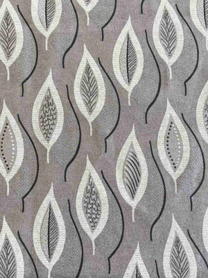 Tovaglia da tavola fantasia FOGLIE - grigio