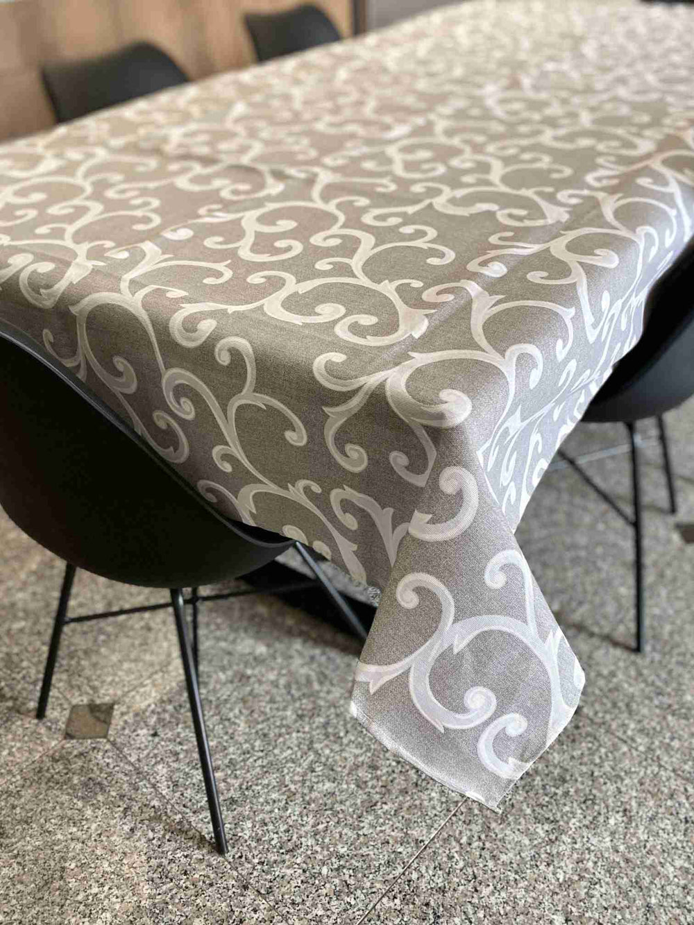Tovaglia da tavola fantasia venezia grigio