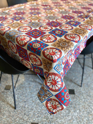 Tovaglia da tavola fantasia pachino rosso