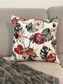 Cuscino arredo fantasia gobelin tropicale