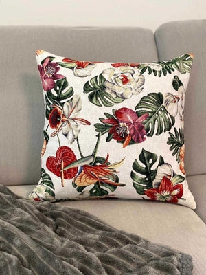 Cuscino arredo fantasia gobelin tropicale