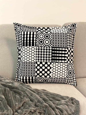 Cuscino arredo fantasia gobelin b&w 50x50cm