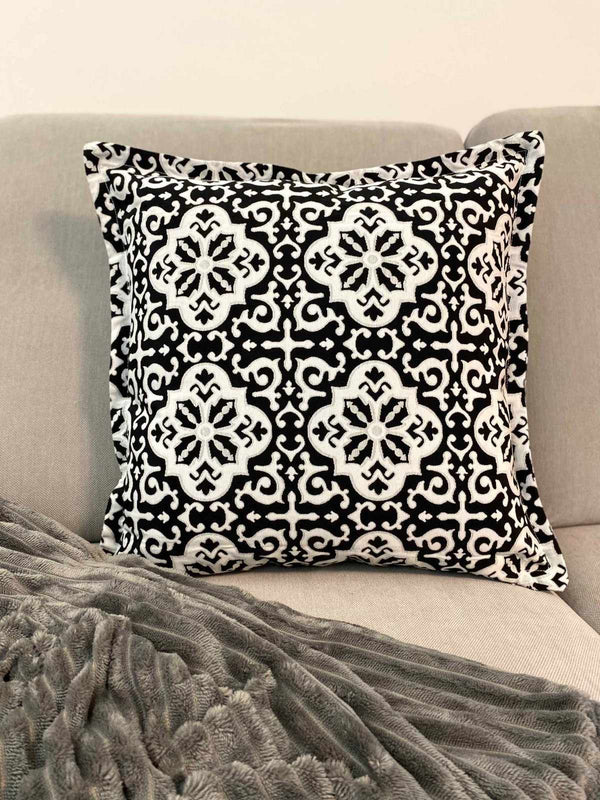 Cuscino arredo fantasia gobelin b&w 50x50cm