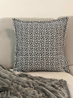 Cuscino arredo fantasia gobelin b&w 50x50cm