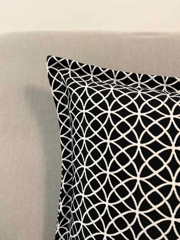 Cuscino arredo fantasia gobelin b&w 50x50cm