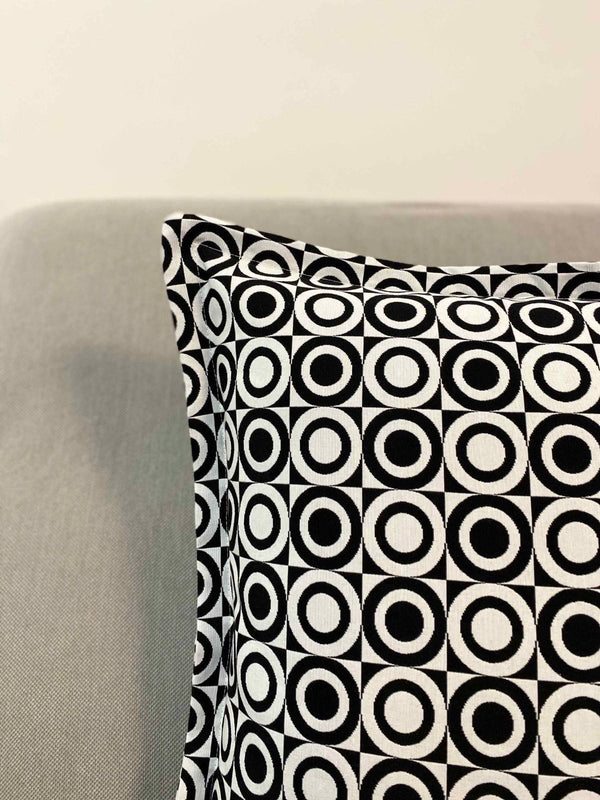 Cuscino arredo fantasia gobelin b&w 50x50cm