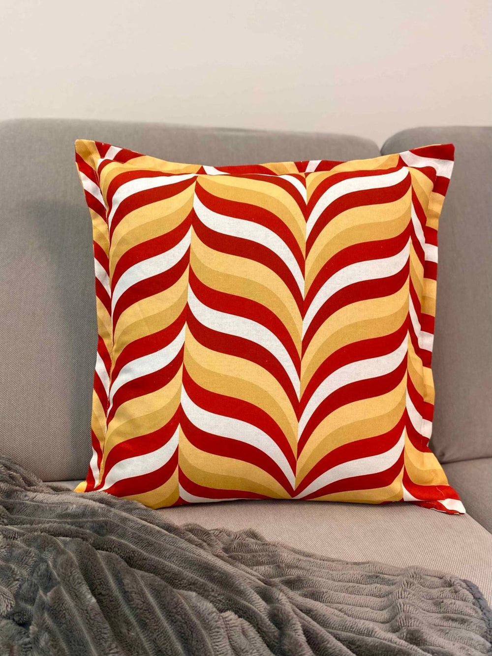 Cuscino arredo fantasia malta rosso