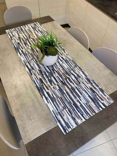 Centro tavola fantasia PISA - blu