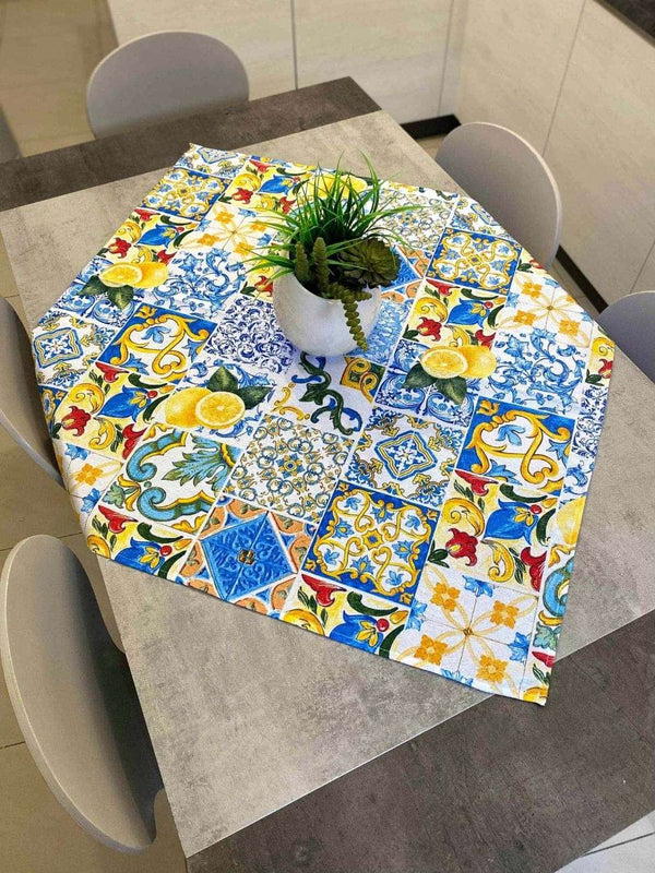 Centro tavola fantasia AMALFI - blu