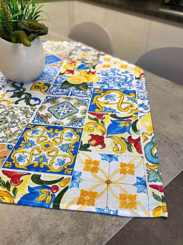 Centro tavola fantasia AMALFI - blu