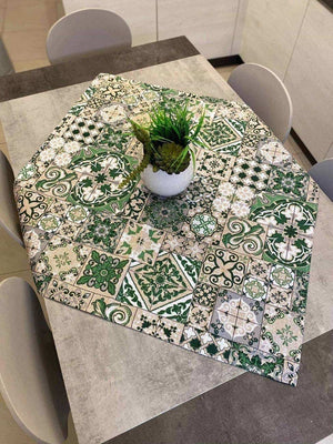 Centro tavola fantasia caltanissetta verde