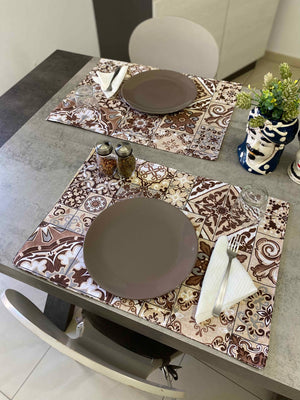 Set 2 tovaglietta colazione fantasia CALTANISSETTA