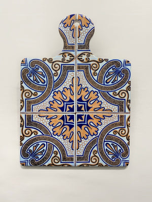 Sottopentola maiolica in ceramica tortora