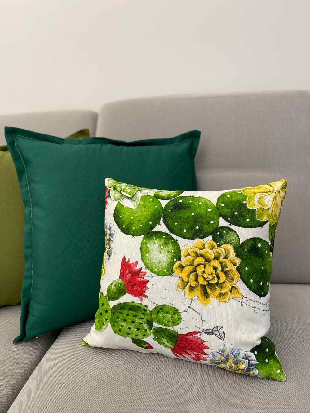 Cuscino arredo fantasia cactus