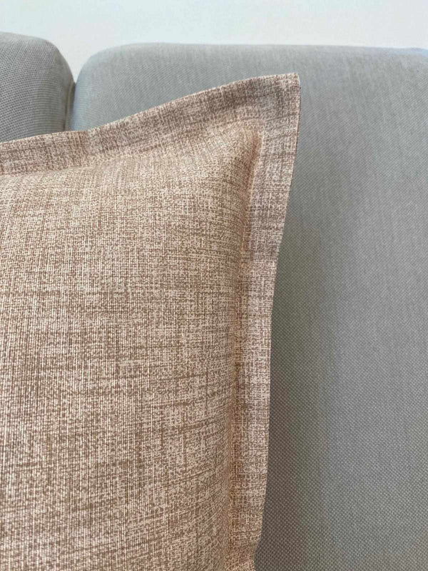 Cuscino arredo tinta unita tortora