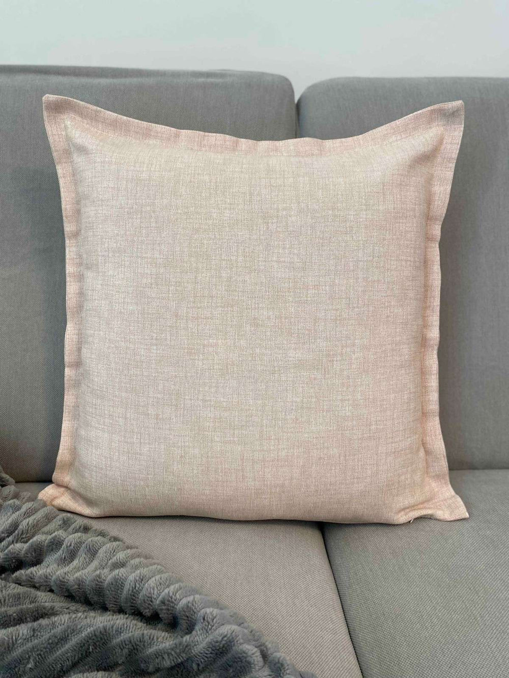 Cuscino arredo tinta unita beige